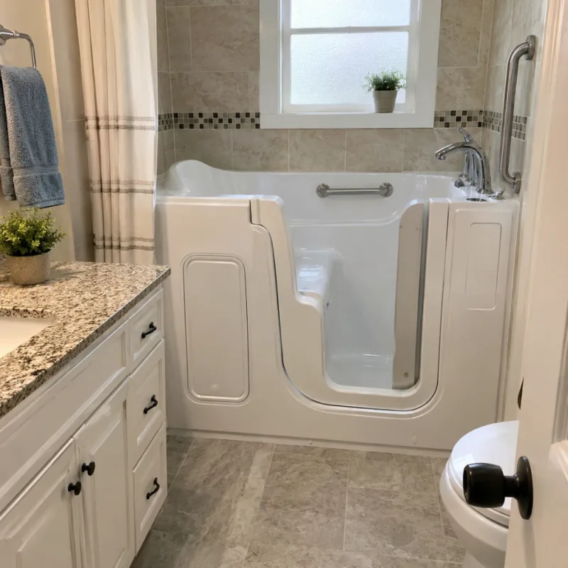 Walk-in tub installed in Fairfax, VA